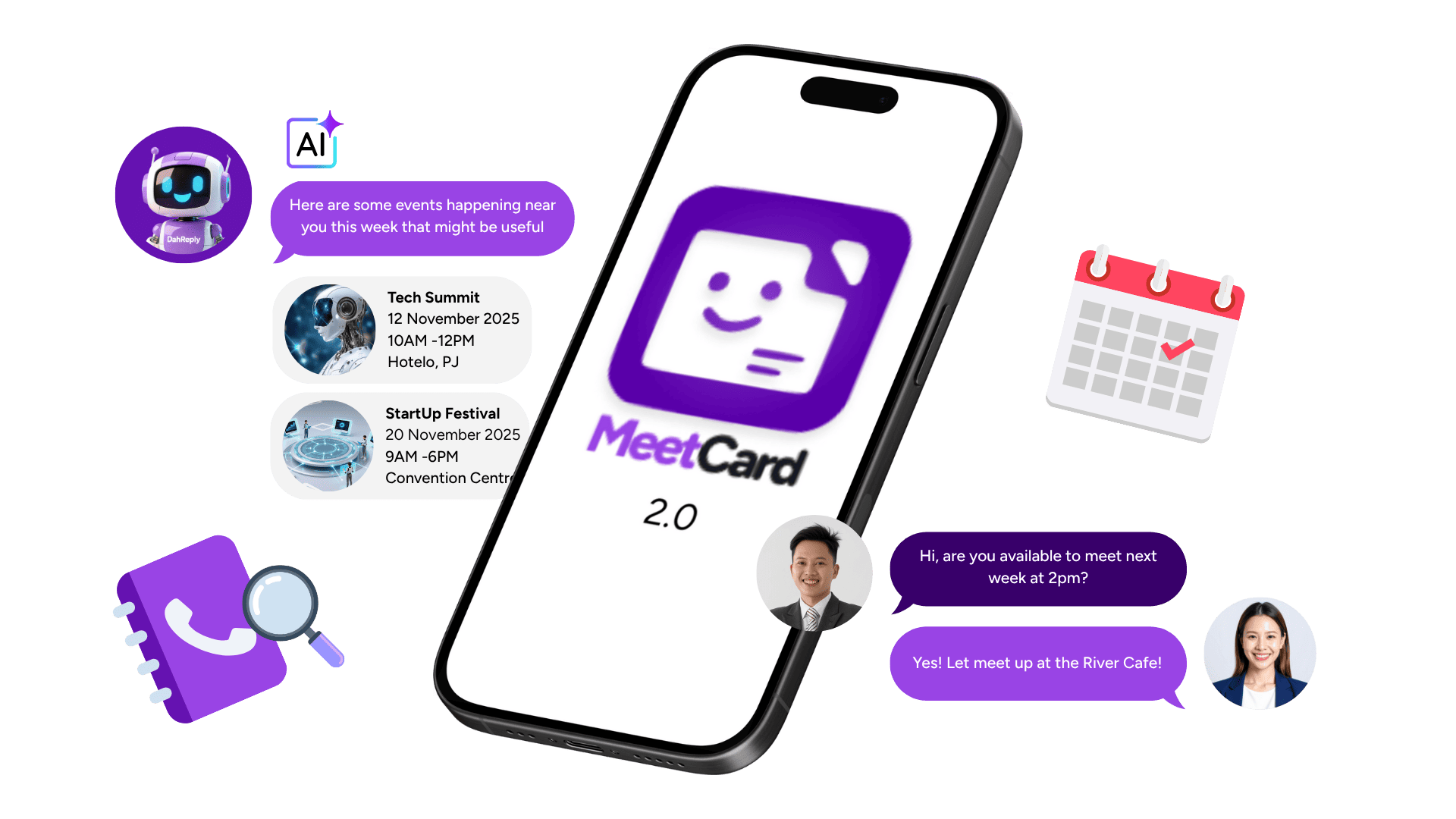 MeetCard – AI Business Card & Networking App