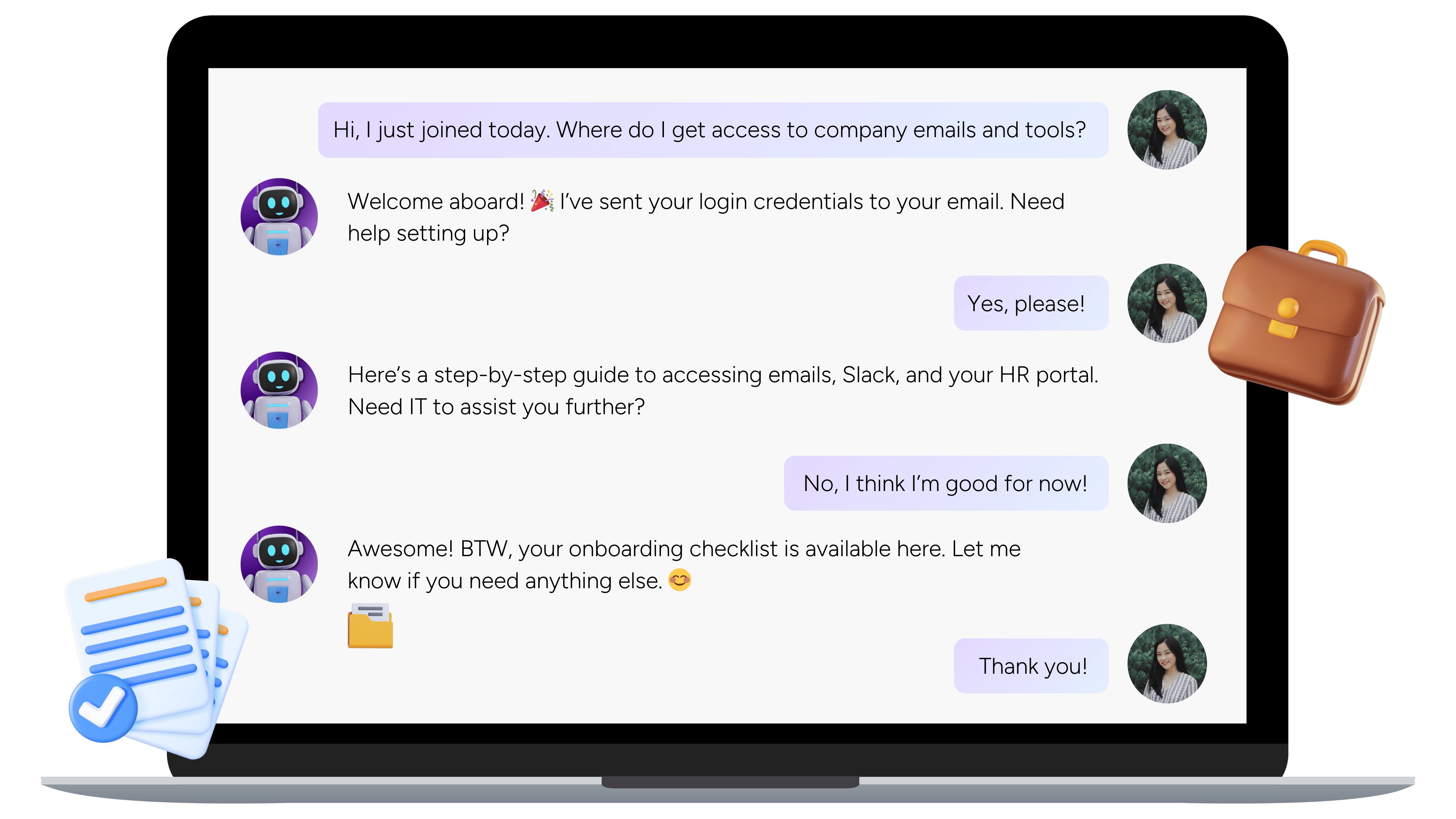 HR and IT Support