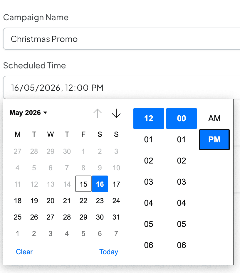 Scheduling & Channel Coverage